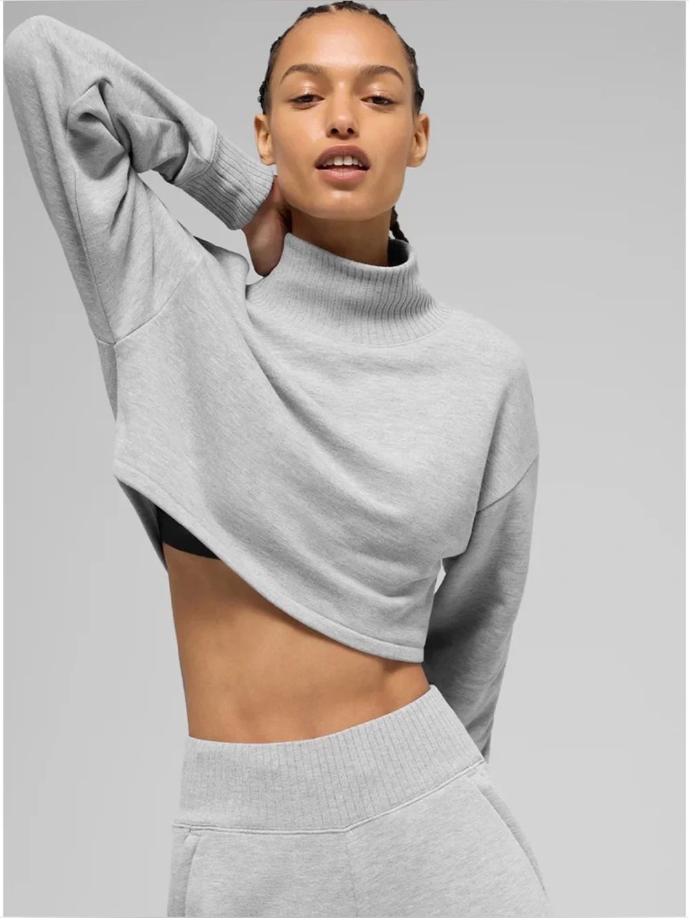 Alo Serenity Cropped Sweatshirt NWT